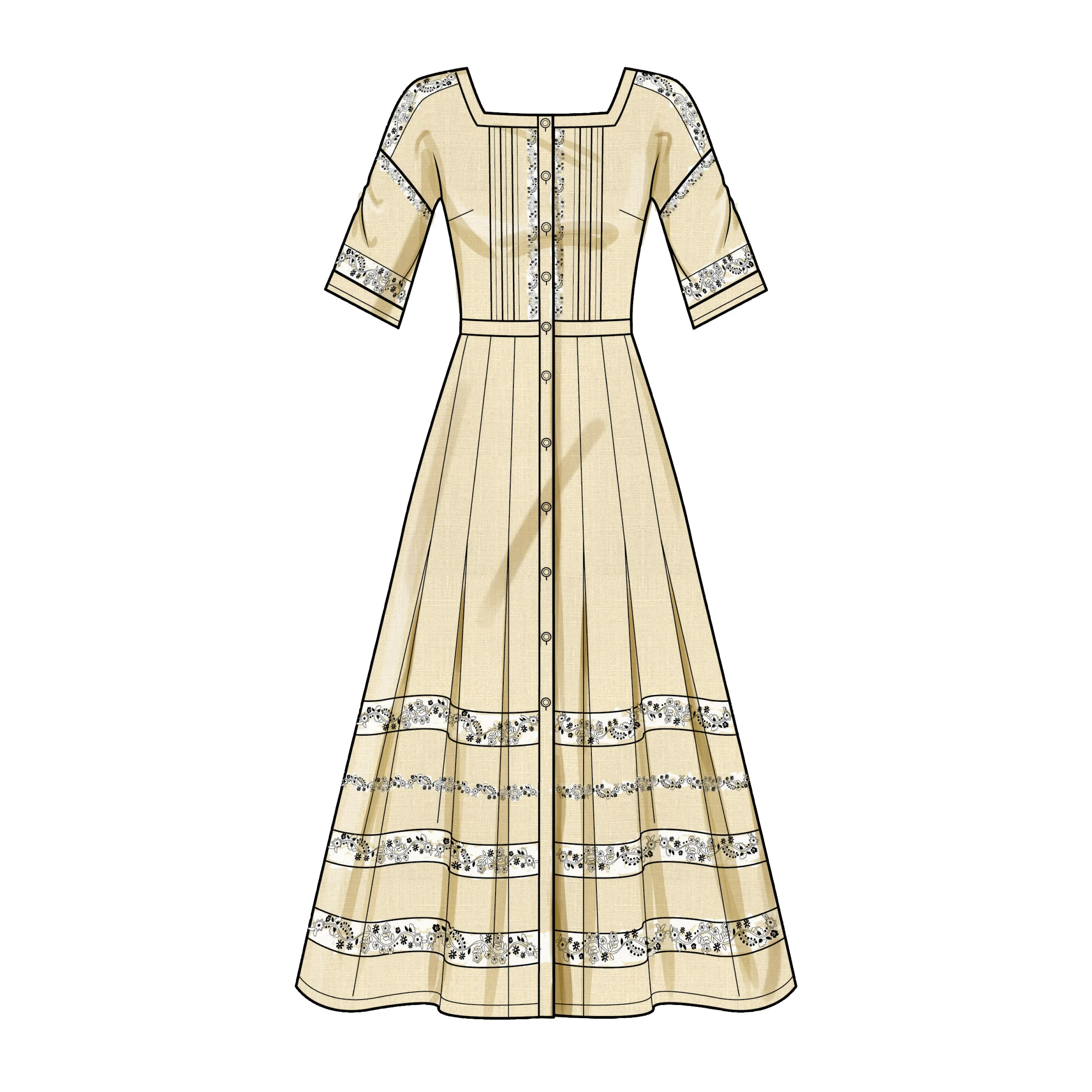Simplicity Pattern 9542 Misses' Dresses