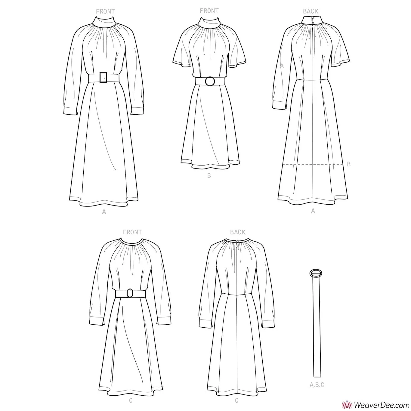 Simplicity Pattern S9225 Misses' Dresses