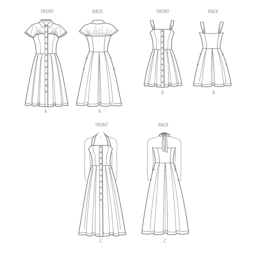 Simplicity Pattern S9743 Plus Size Dress