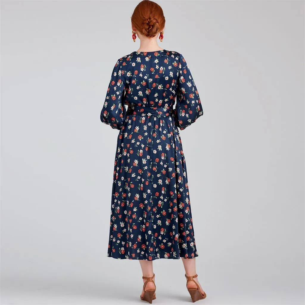 Simplicity Sewing Pattern S9041 Misses' Front Tie Dress In Three Lengths