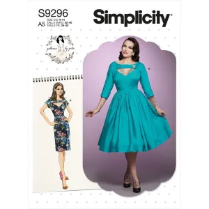Simplicity Sewing Pattern S9296 Misses' Dress