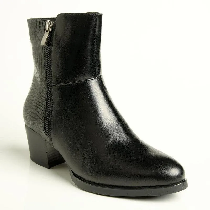 Soft Style by Hush Puppy Gerada Ankle Boot - Black