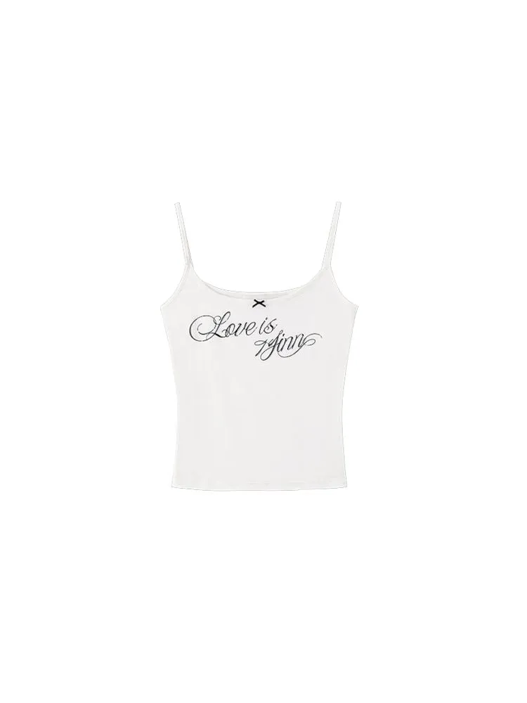 Spaghetti straps peplum tank top【s0000009445】