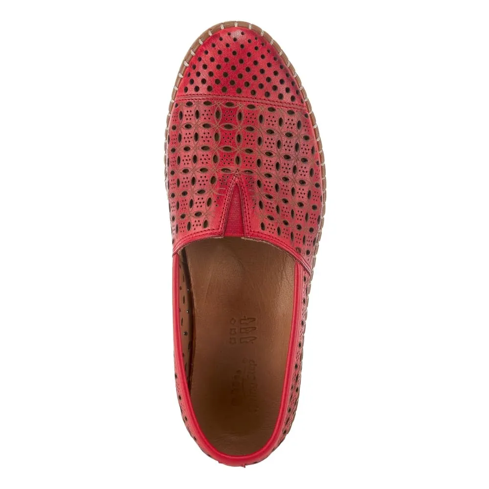 Spring Step Shoes Oralis Women's Leather Slip On Loafers