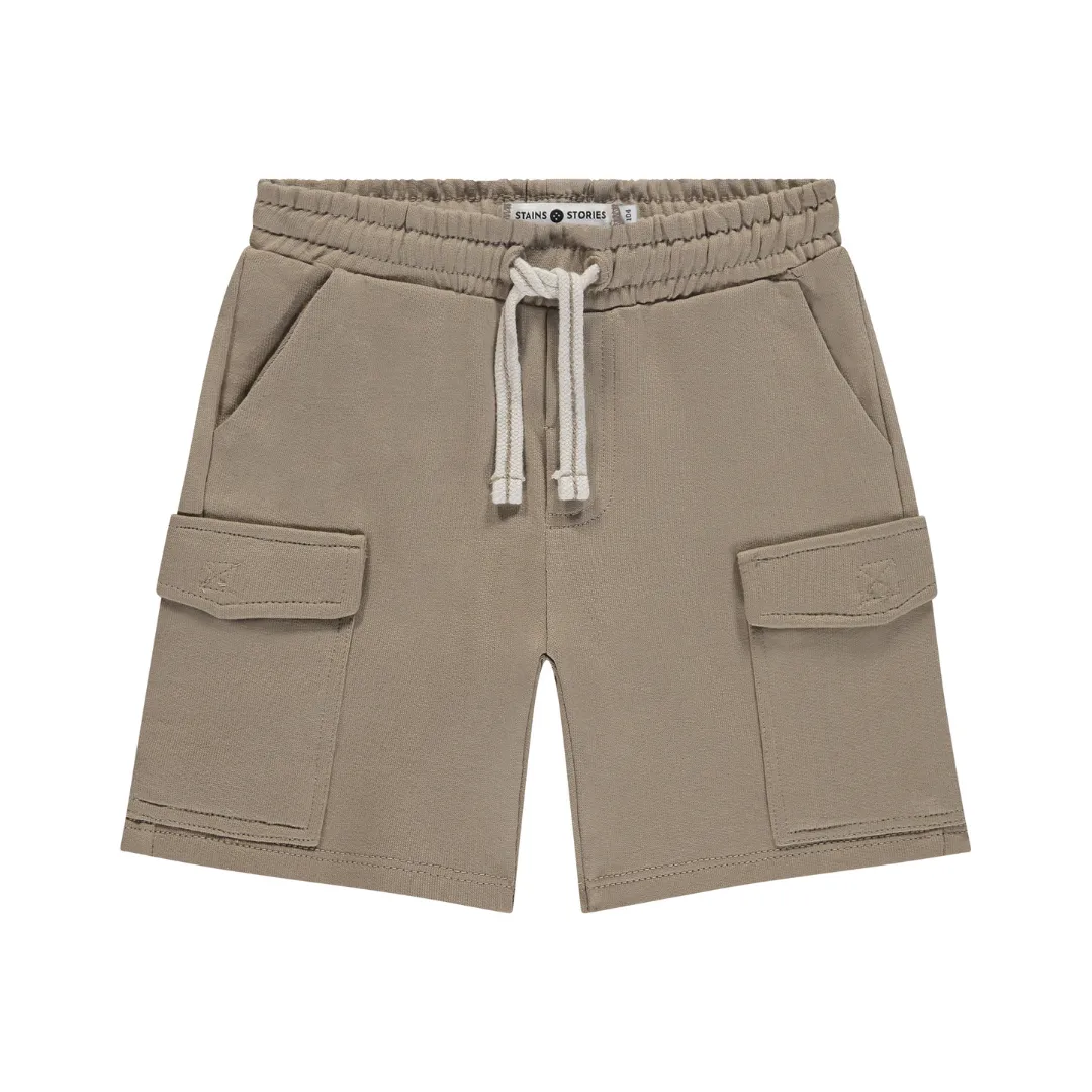 Sweat Shorts - Camel by Stains & Stories