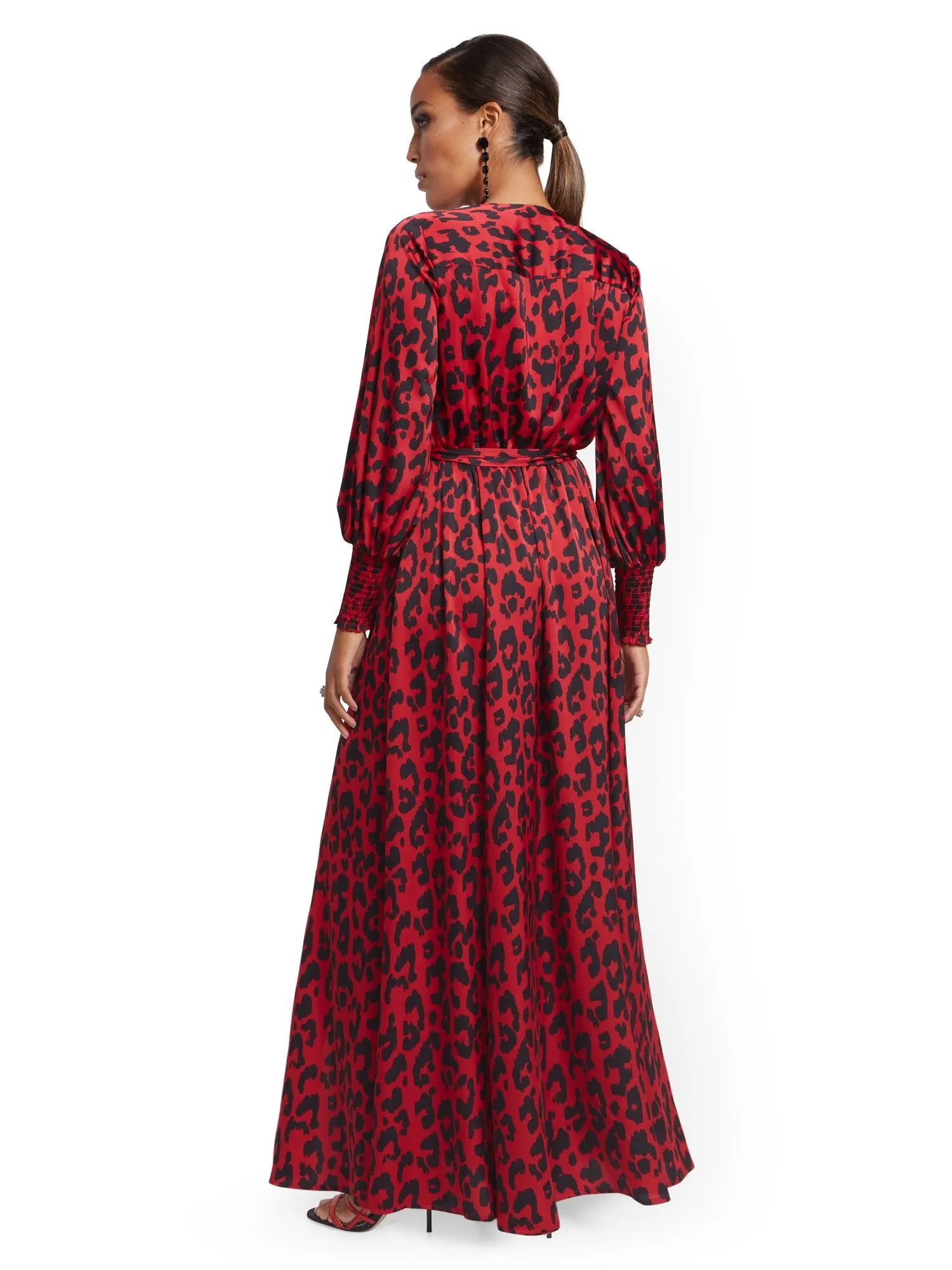 Tall Faux Wrap Maxi Dress