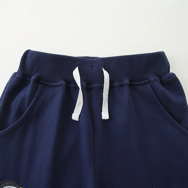 Toddler/Kid Boy Penguin Skateboarder Design Pants