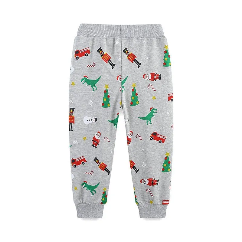 Toddler/Kid Festive Christmas Design Pants