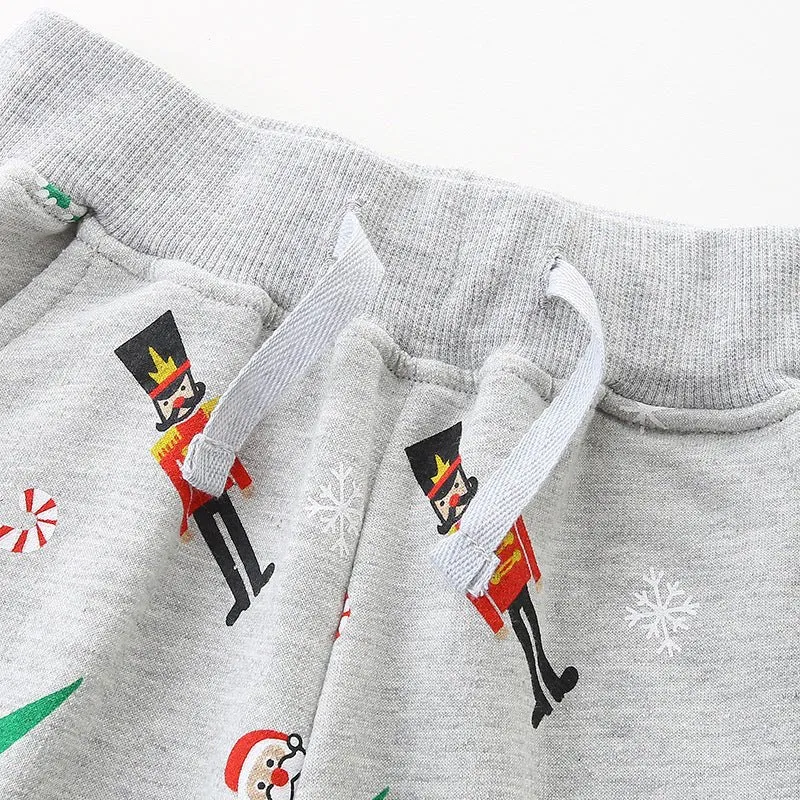 Toddler/Kid Festive Christmas Design Pants