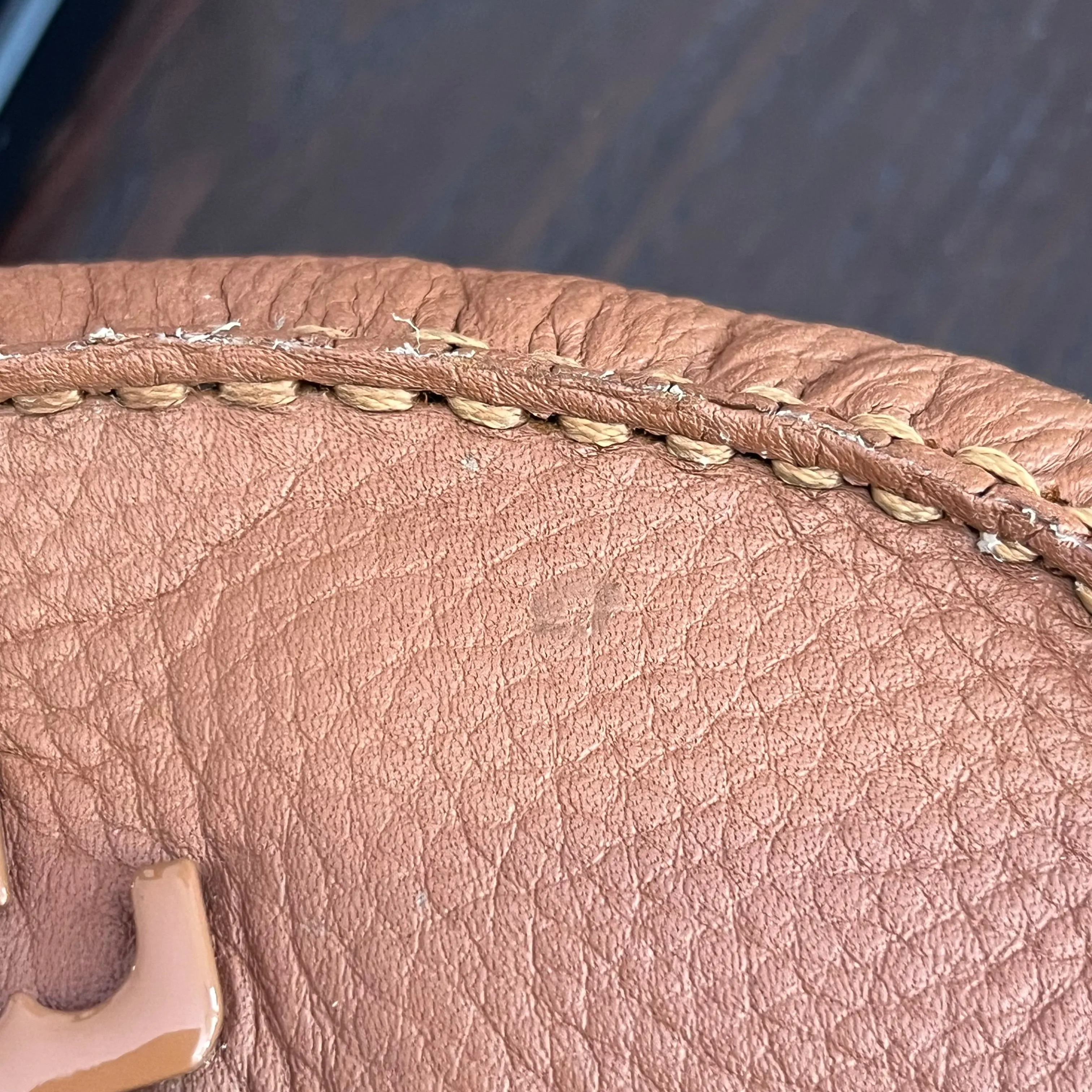 Tory Burch Tan Leather 'Lowell 2' Driving Loafers | Pre Loved |